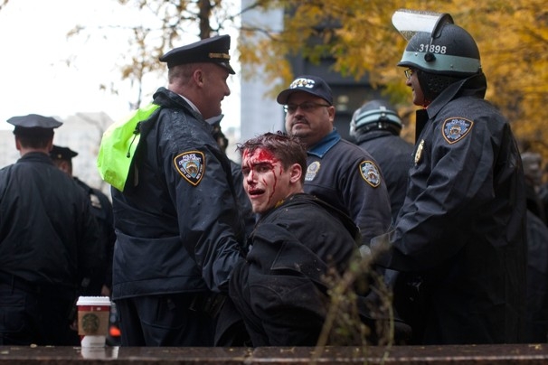 Roman batut Occupy Wall Street